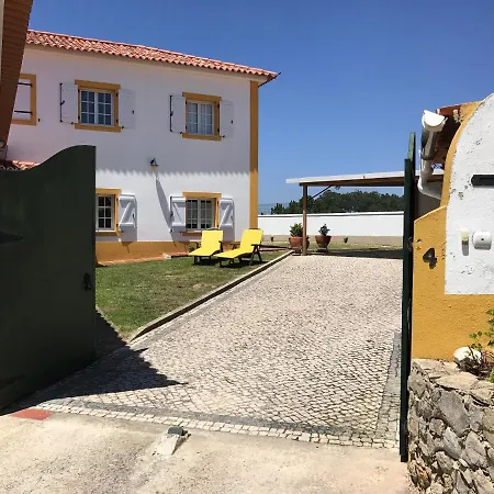 펜션 4 Bedrooms House With Sea View Enclosed Garden And Wifi At 1 Km Away From The Beach 에리세이라