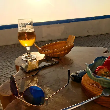 펜션 4 Bedrooms House With Sea View Enclosed Garden And Wifi At 1 Km Away From The Beach 에리세이라
